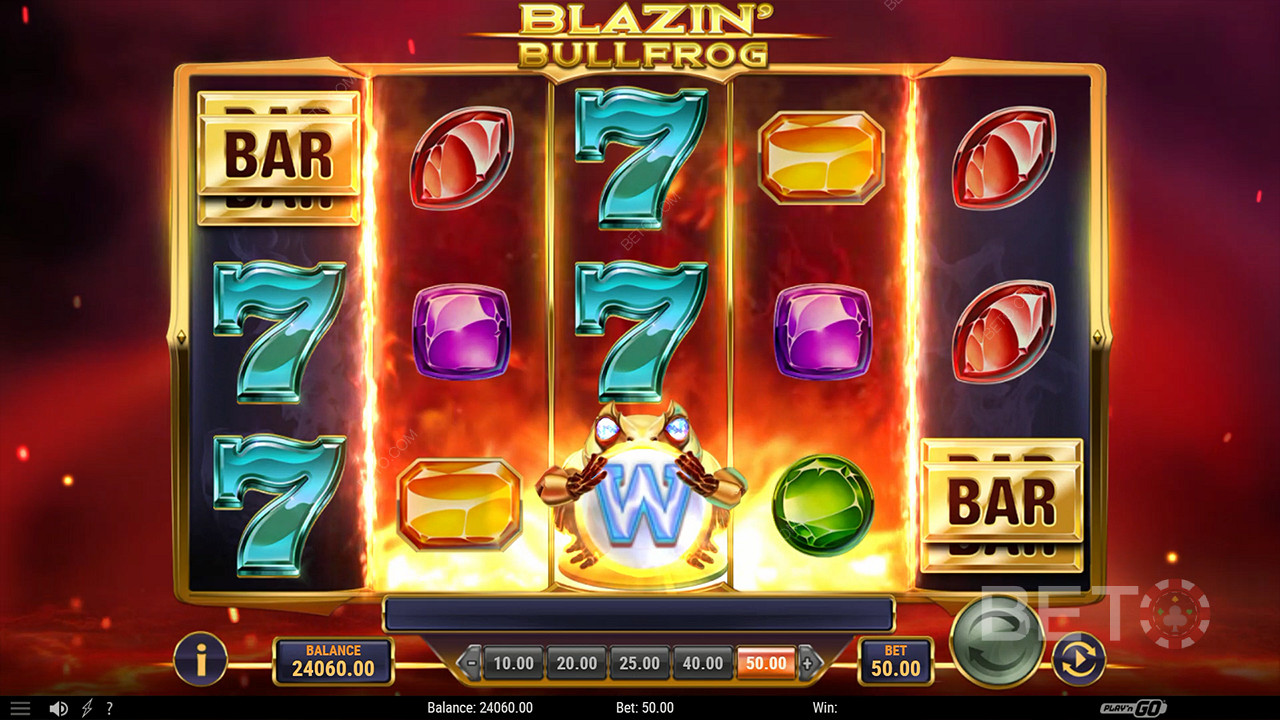 Blazin Bullfrog Играй Безплатно