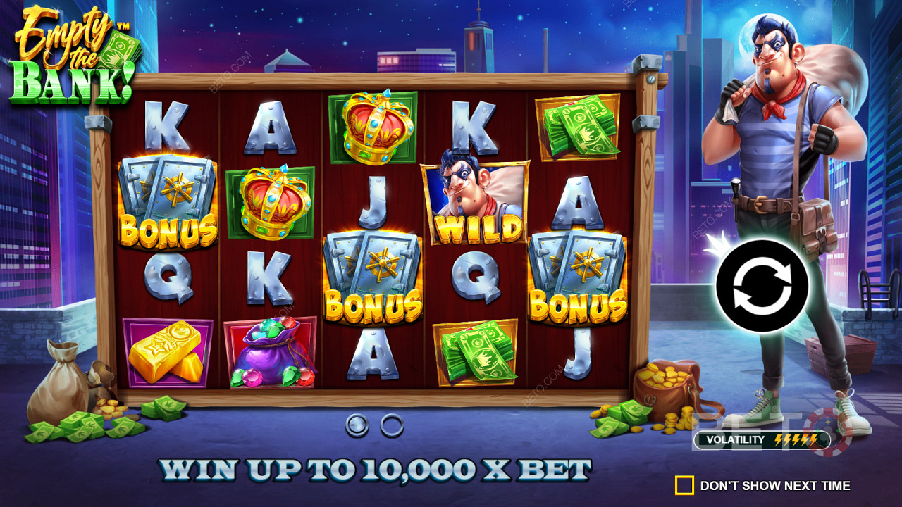 Преглед на изпразване на банката от BETO Slots