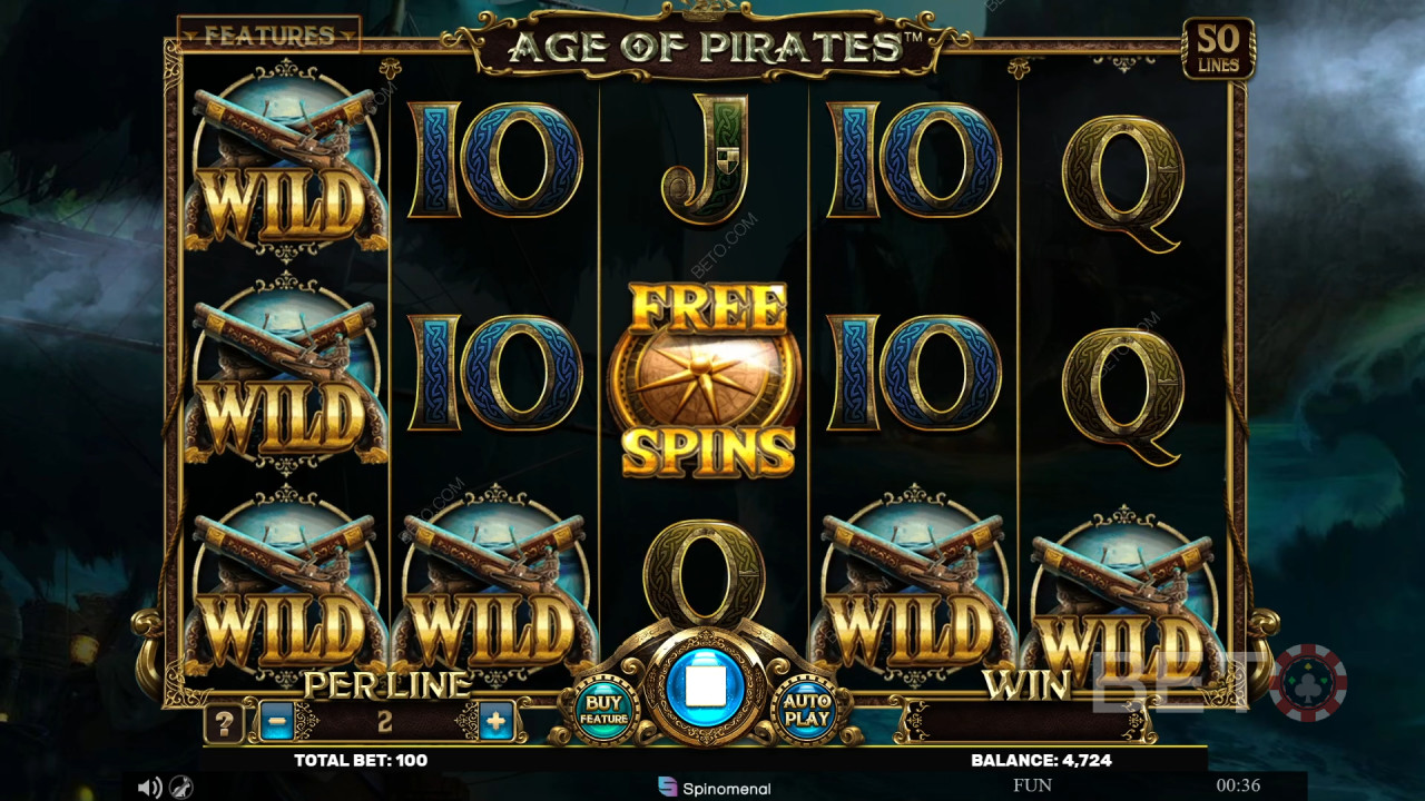 Age Of Pirates Преглед от BETO Slots