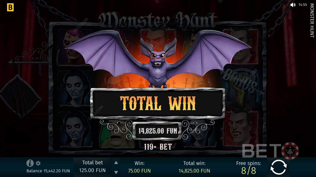 Спечелете 1,299x залога си във видео слота Monster Hunt!