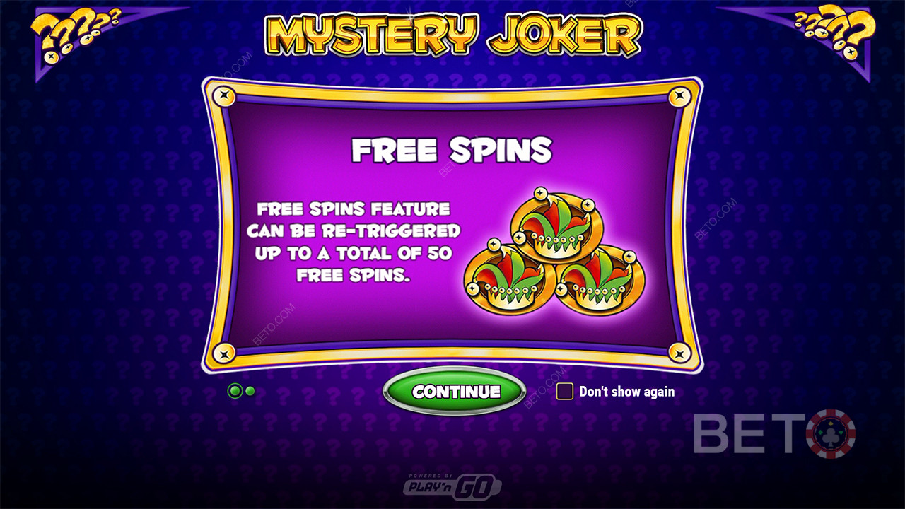 Бонус функции, обяснени в Mystery Joker от Play