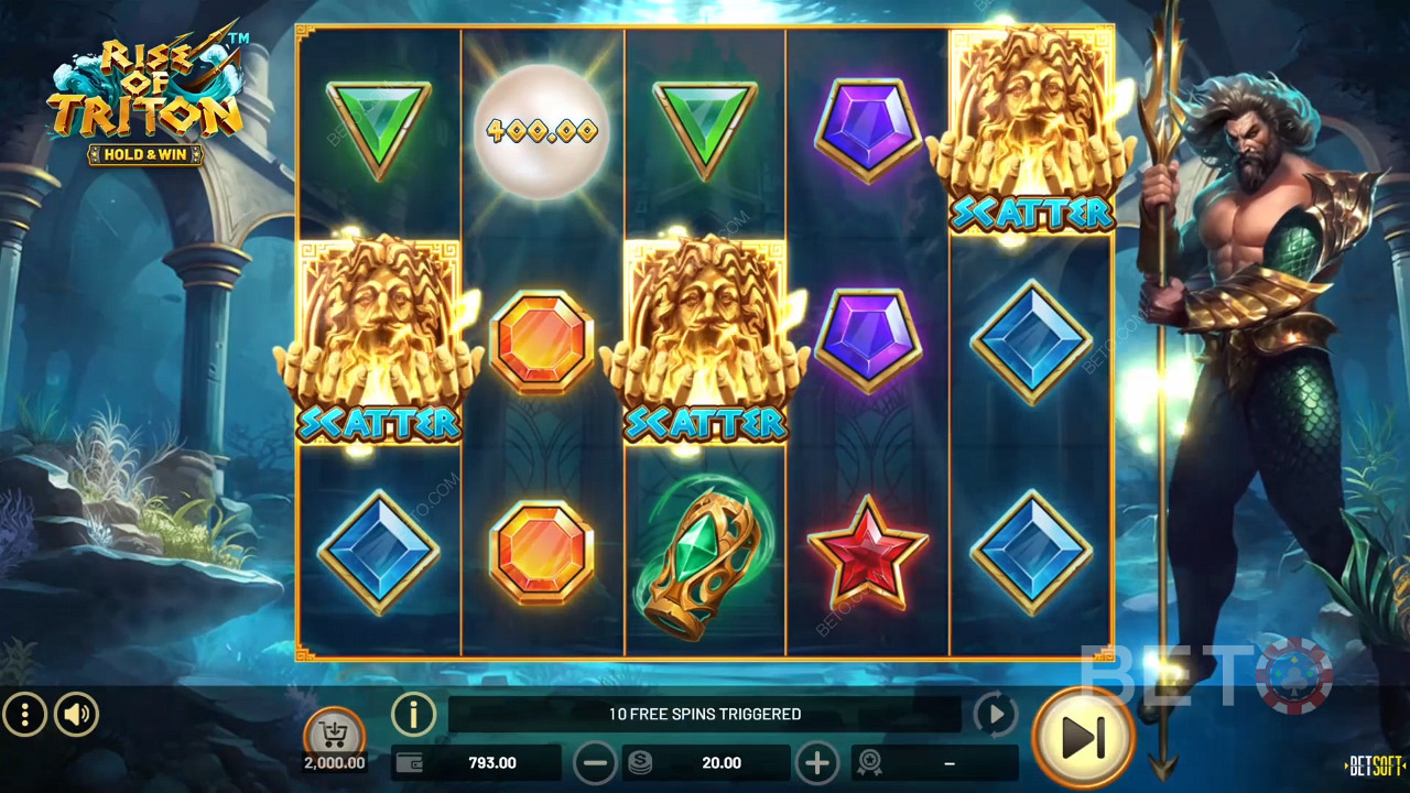 Възходът на Тритон Преглед от BETO Slots