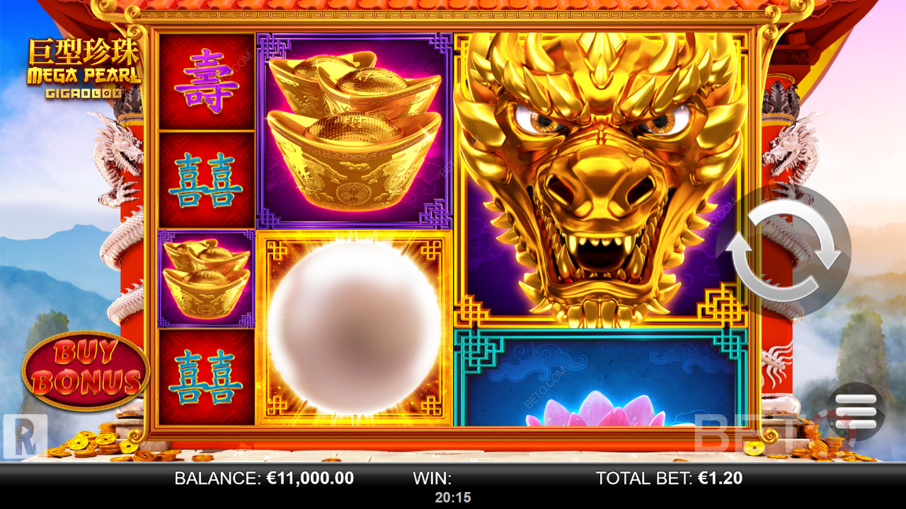 Megapearl Gigablox Преглед от BETO Slots