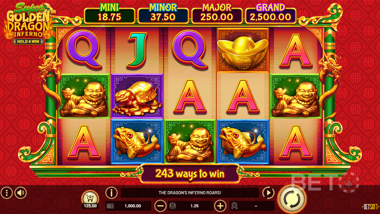 Super Golden Dragon Inferno  Играй Безплатно