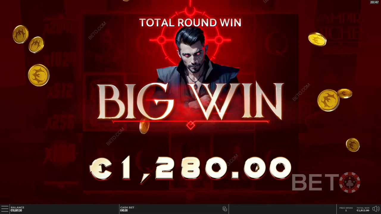 Спечелете 25 000x залога си във видео слота Vampire Riches DoubleMax!