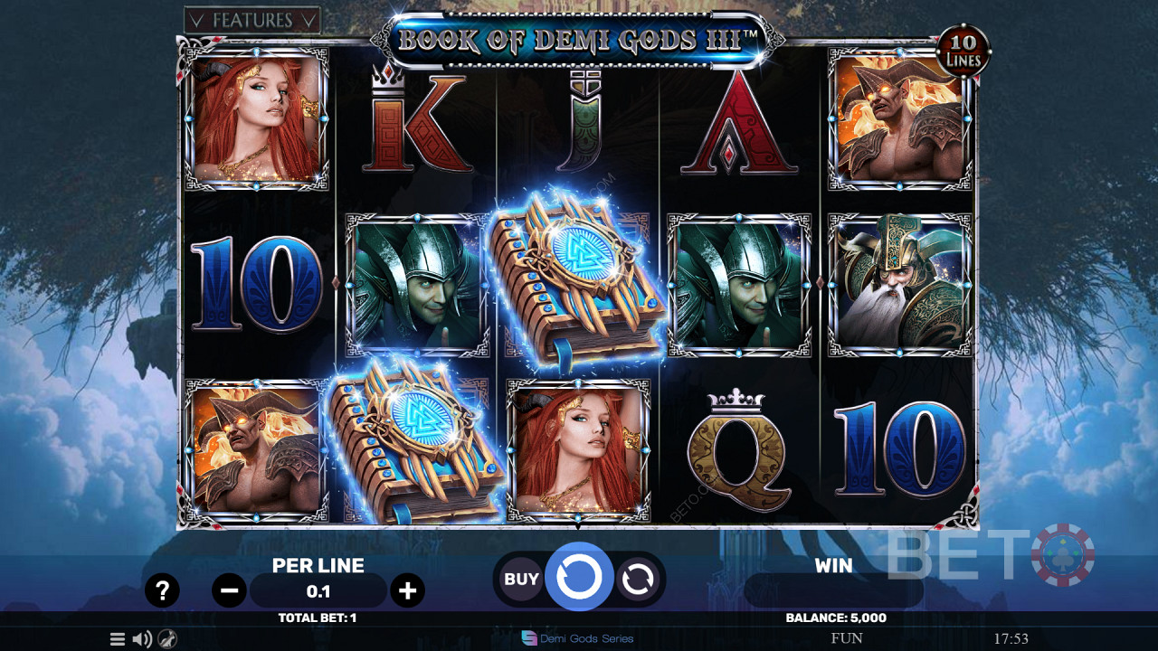 Book of Demi Gods III Играй Безплатно