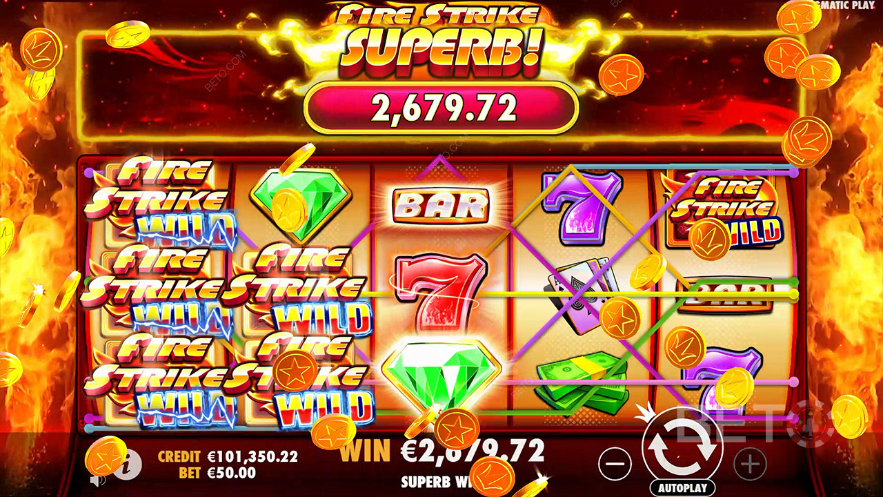 Fire Strike Преглед от BETO Slots