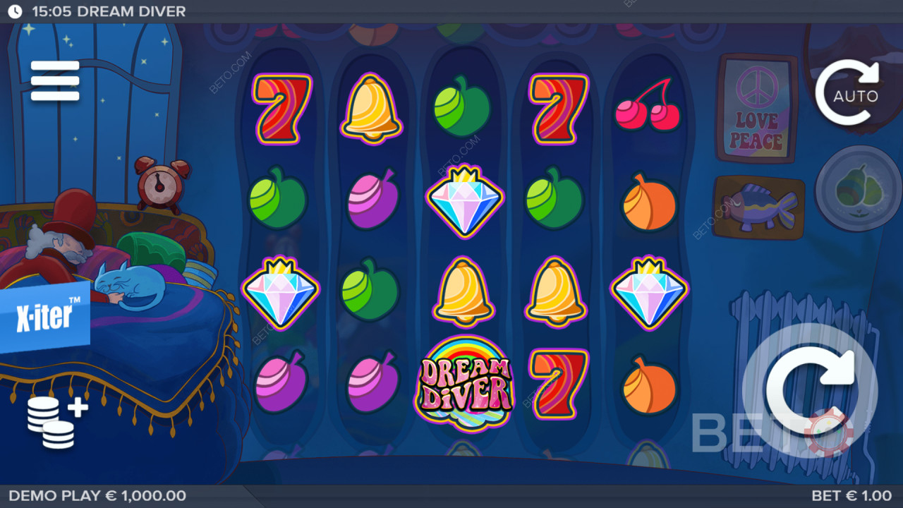 Dream Diver Преглед от BETO Slots