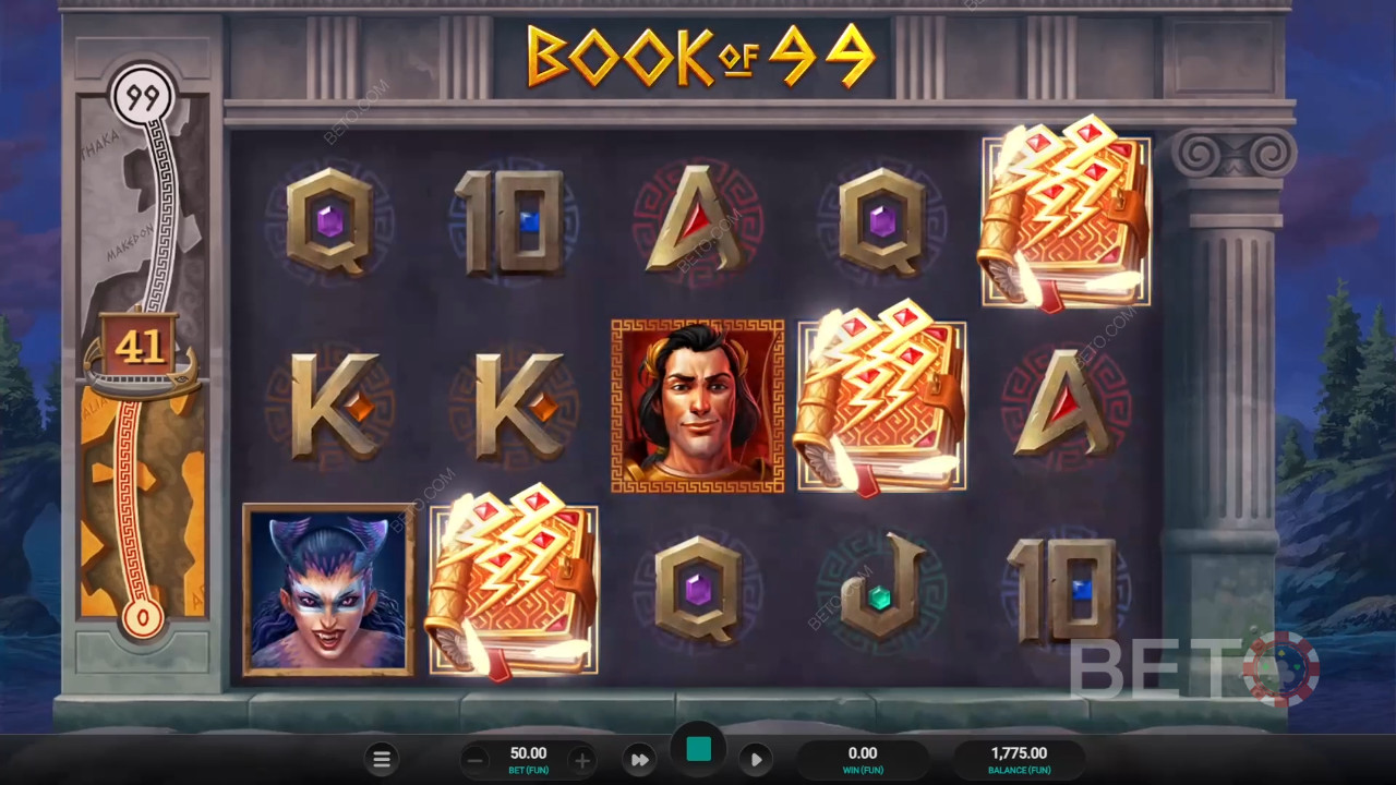 Книгата на 99 Преглед от BETO Slots
