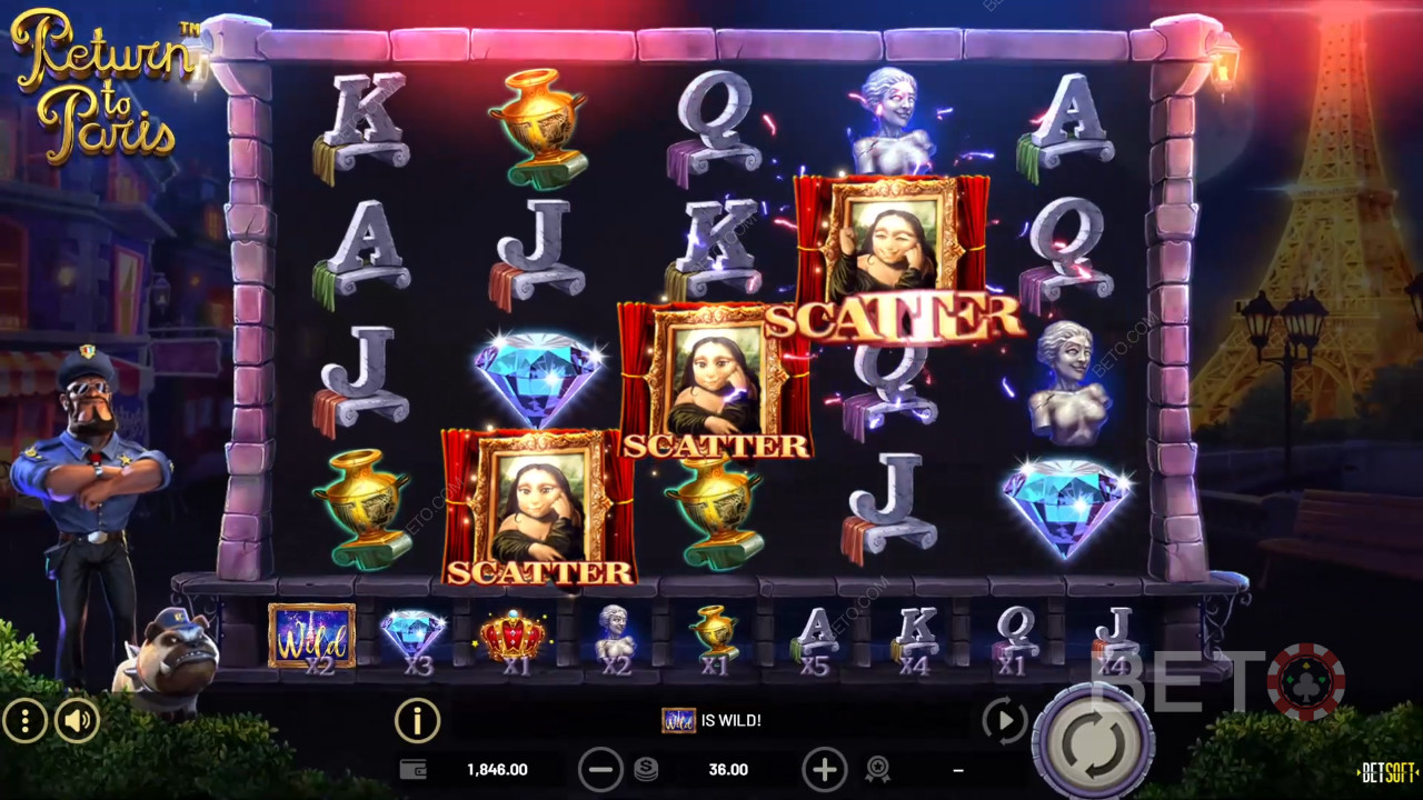 Връщане в Париж Преглед от BETO Slots