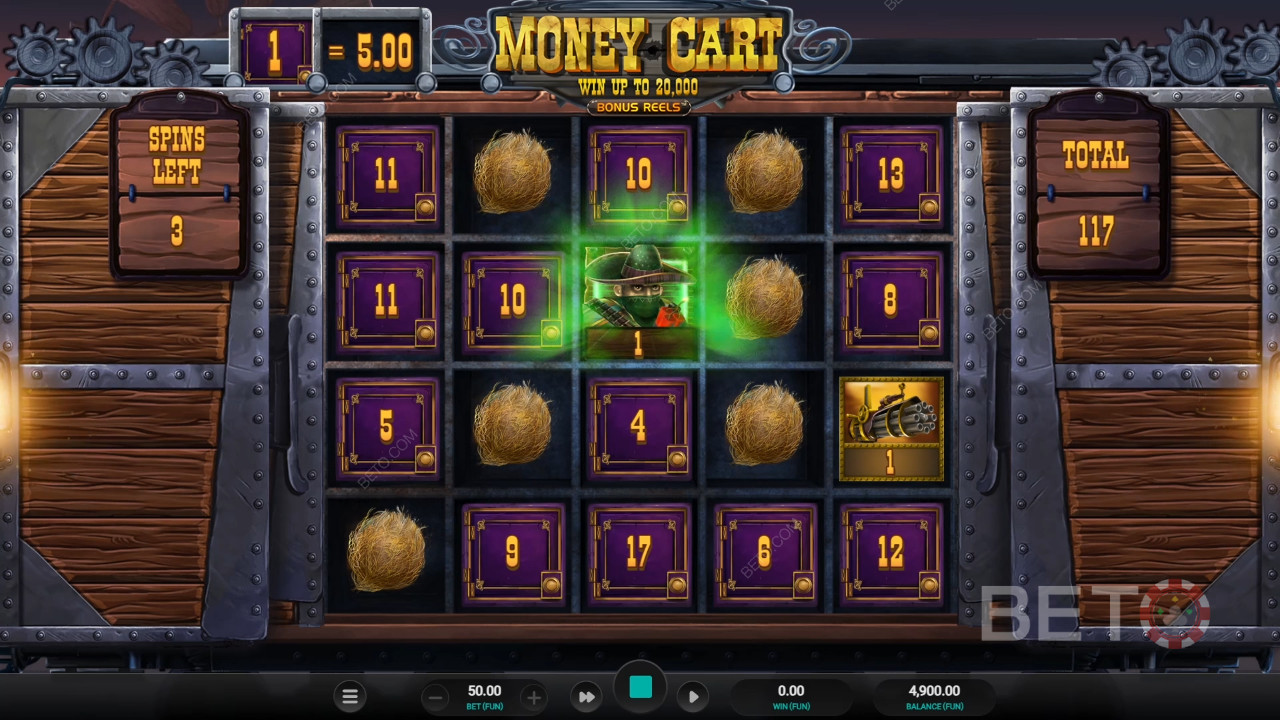 Money Cart бонус барабани Преглед от BETO Slots