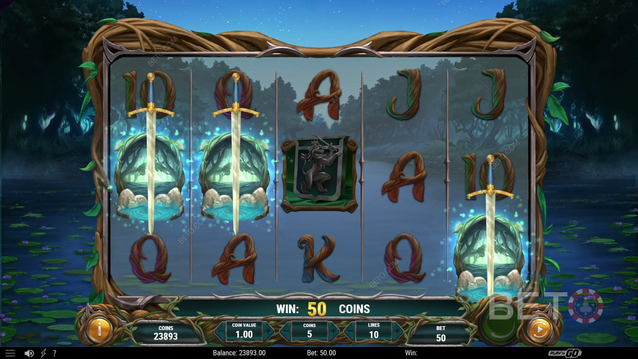 Lord Merlin and the Lady of the Lake Играй Безплатно