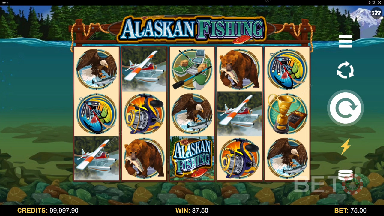 Риболовният слот в Аляска е уникално риболовно приключение