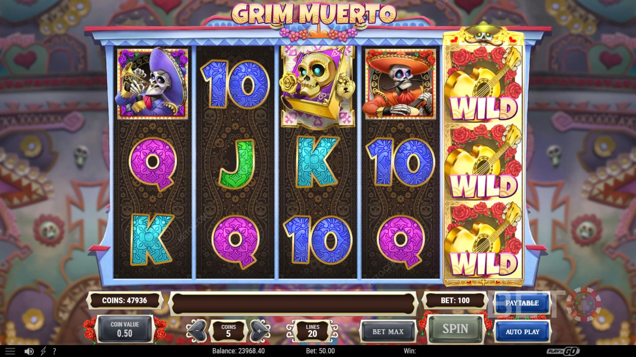 Grim Muerto Преглед от BETO Slots