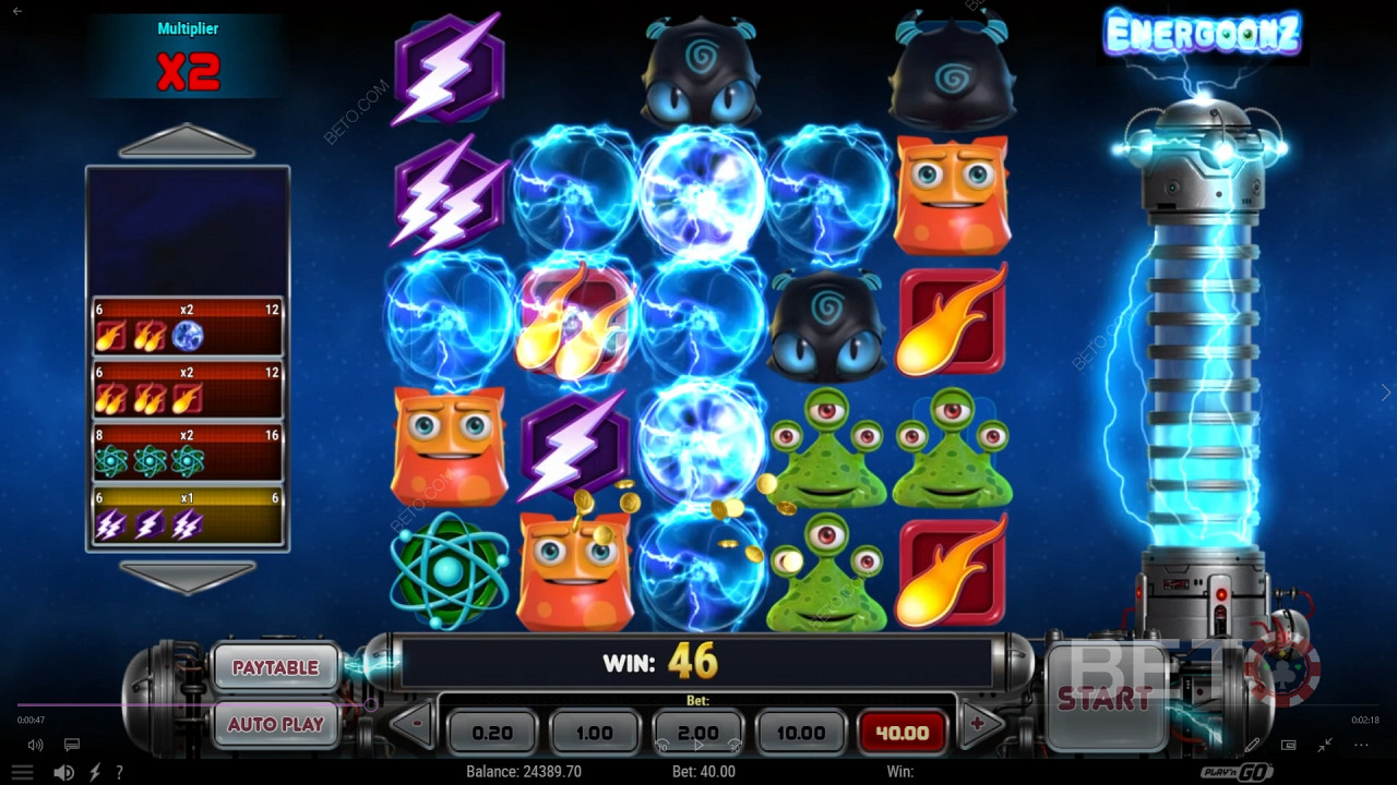 Energoonz Играй Безплатно
