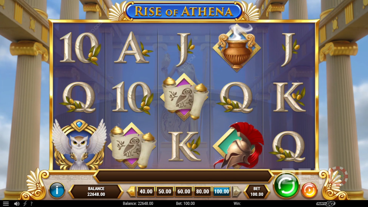 Rise of Athena Преглед от BETO Slots