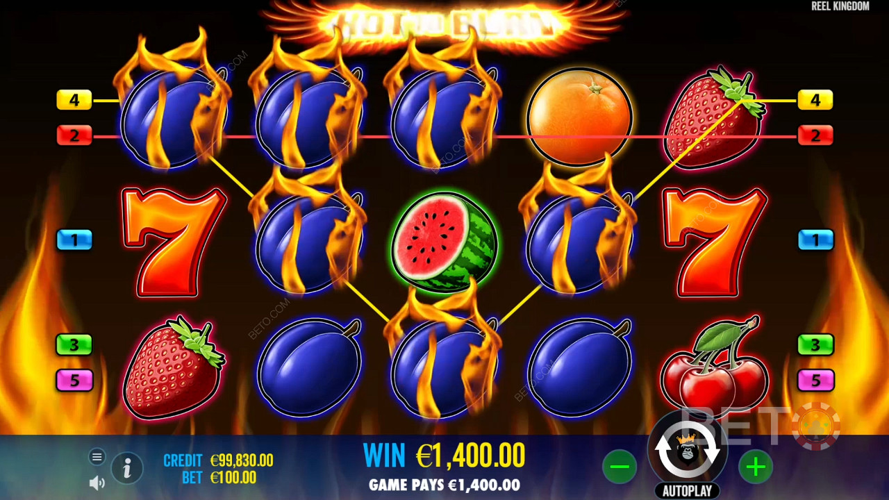 Hot to Burn Преглед от BETO Slots