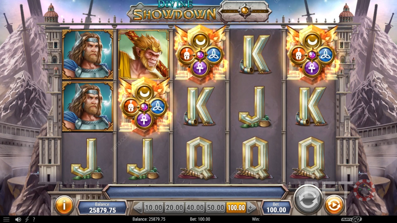 Divine Showdown Преглед от BETO Slots