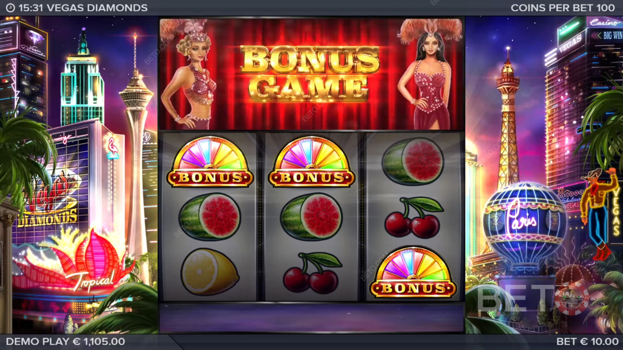 Вегас Diamonds Преглед от BETO Slots