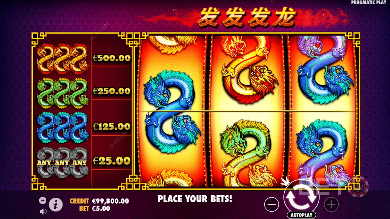 Бонус функции, обяснени в 888 Dragons от Pragmatic Play