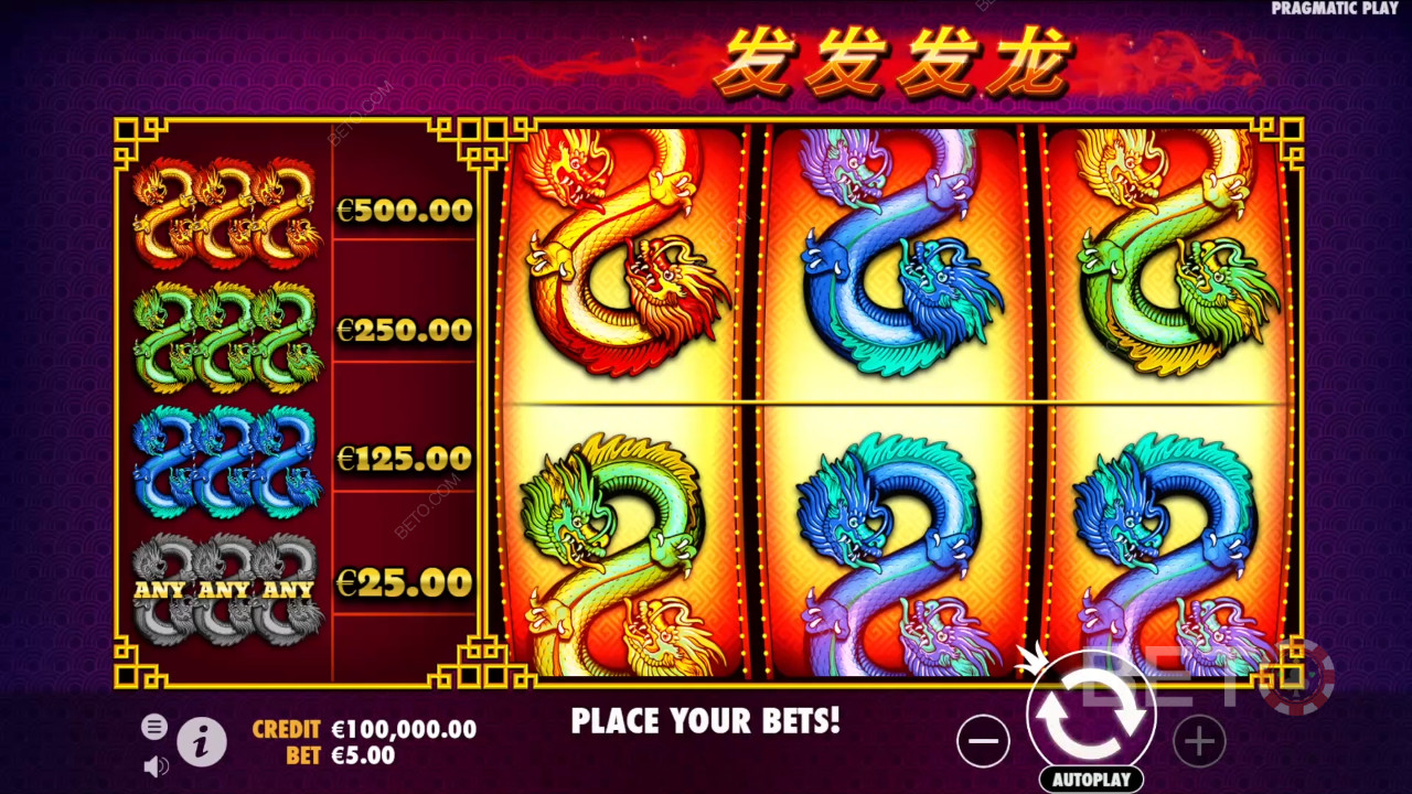 Присъда за 888 Dragons слот онлайн