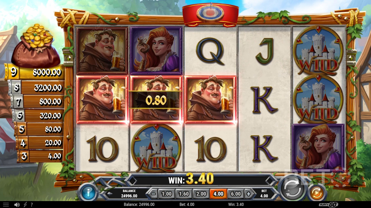 Спечелете 6500 пъти залога си в слота Sherwood Gold!