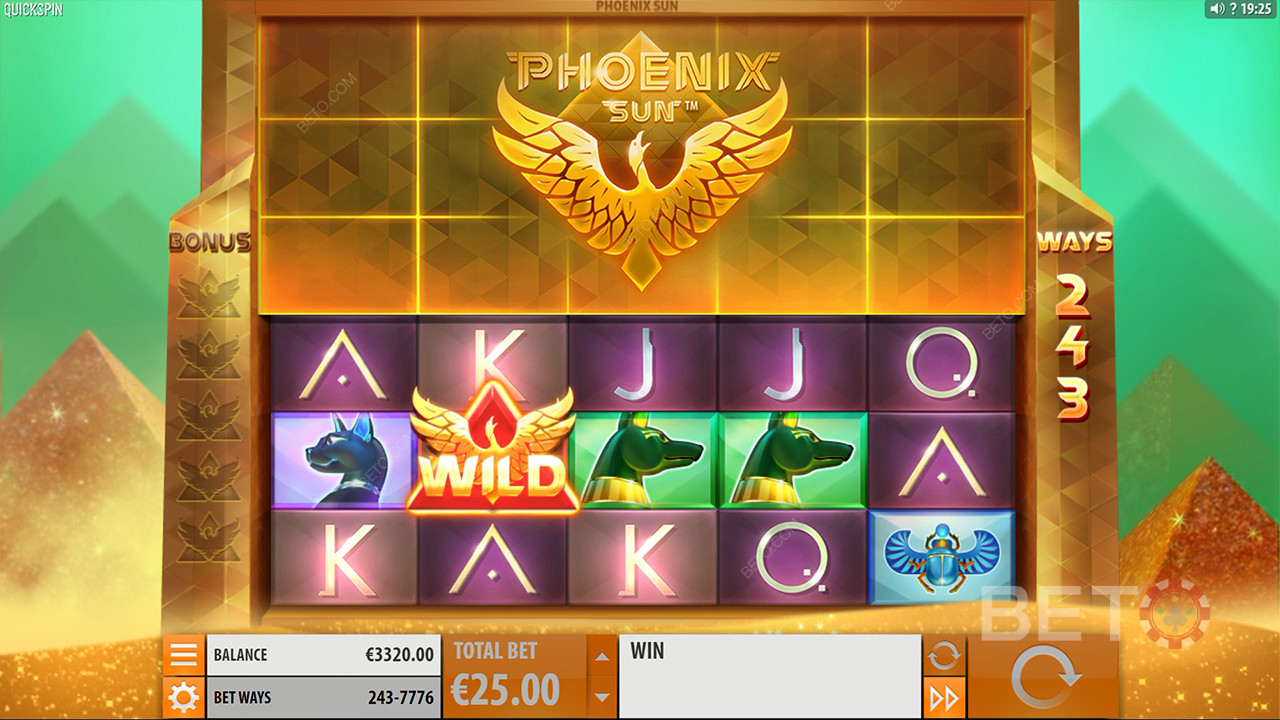 Phoenix Sun Преглед от BETO Slots