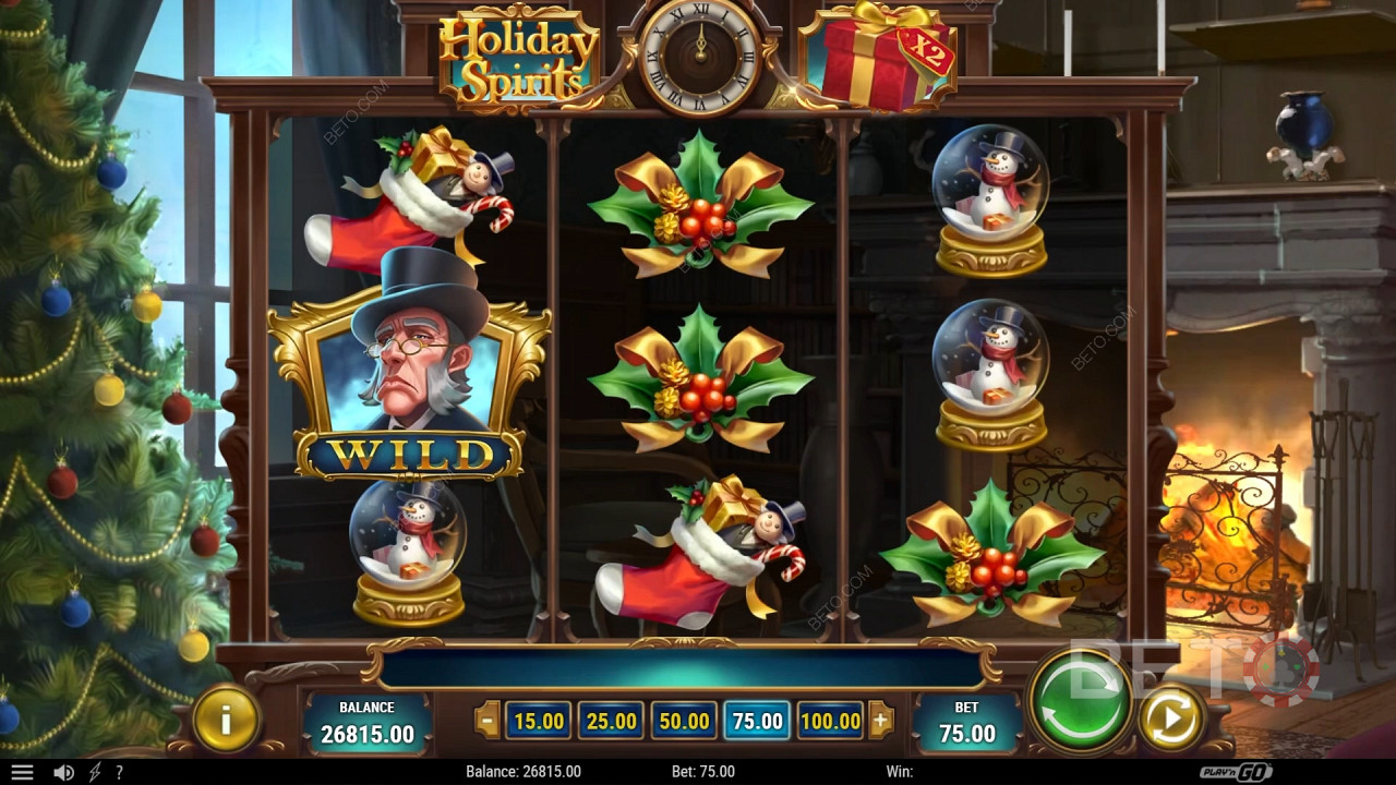 Holiday Spirits Играй Безплатно