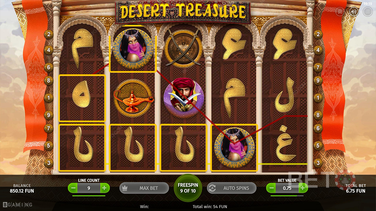 Desert Treasure Преглед от BETO Slots