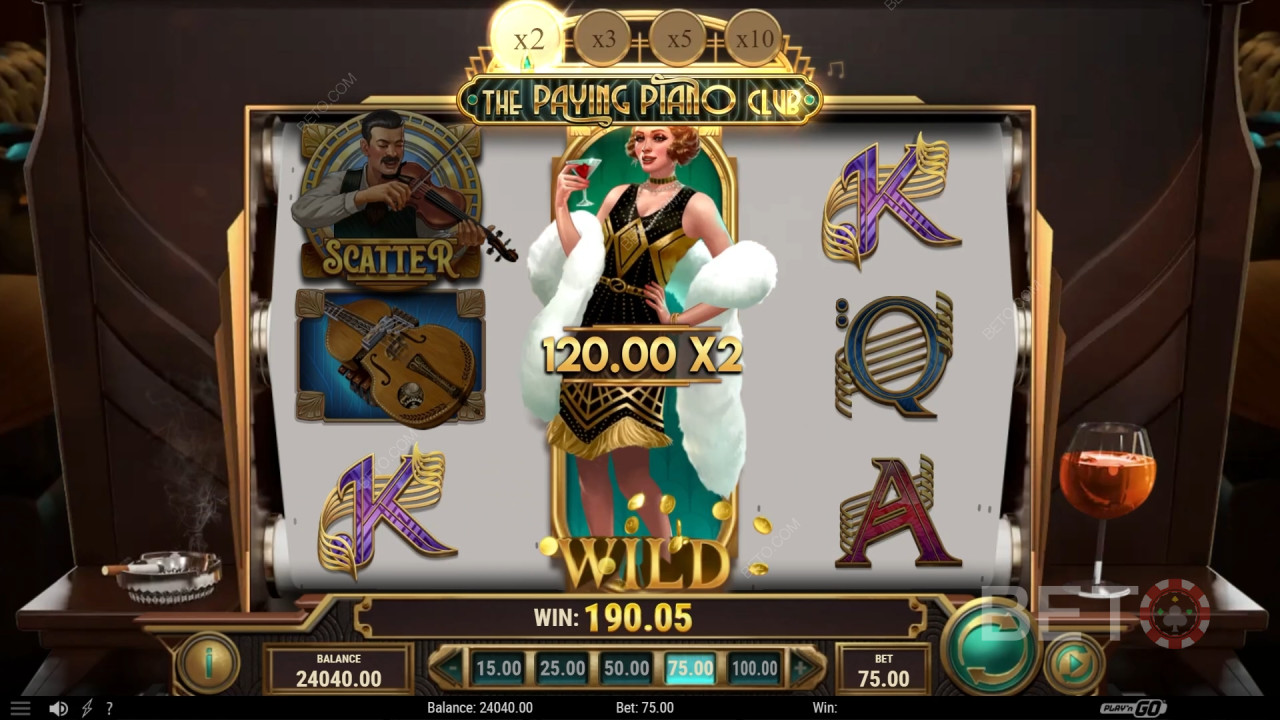 The Paying Piano Club Преглед от BETO Slots