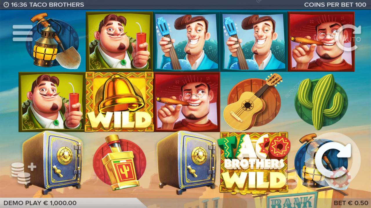Taco Brothers Преглед от BETO Slots
