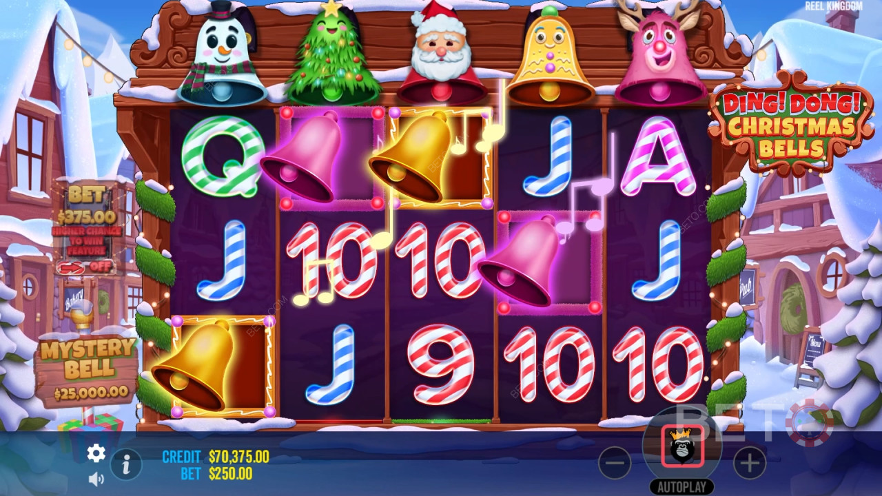 Ding Dong Коледни камбани Преглед от BETO Slots