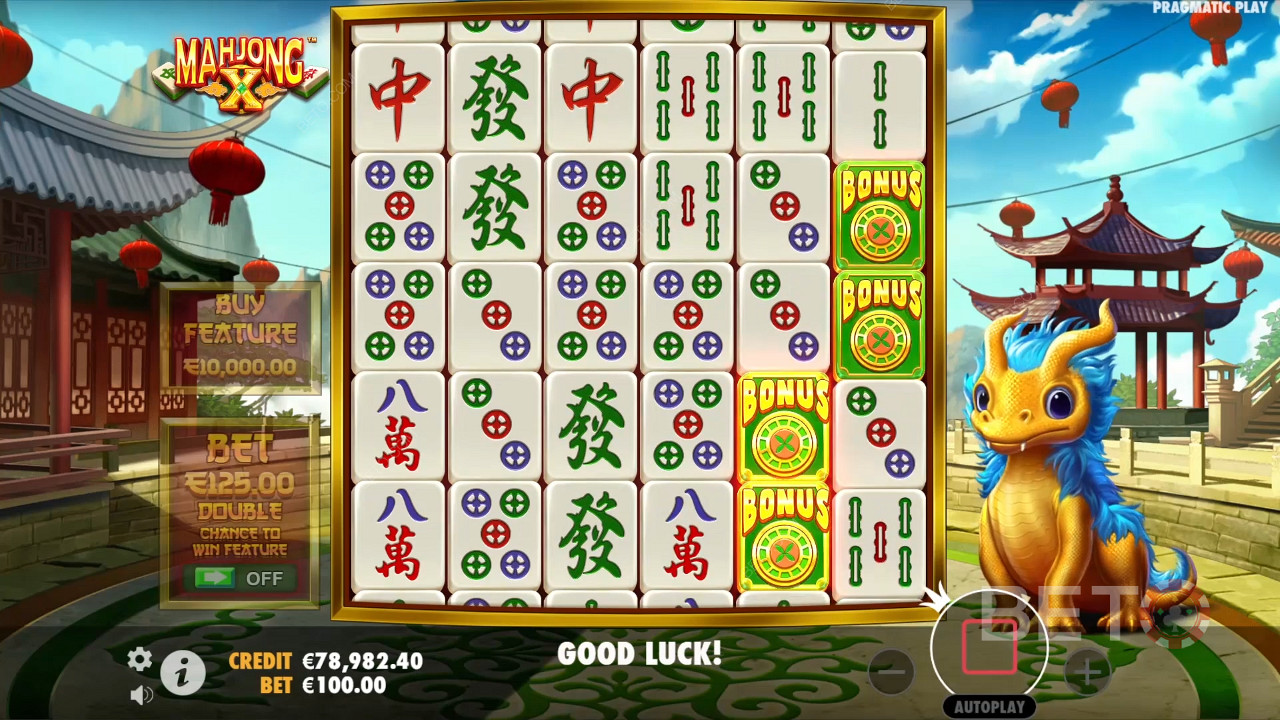 Бонус функции, обяснени в Mahjong X от Pragmatic Play