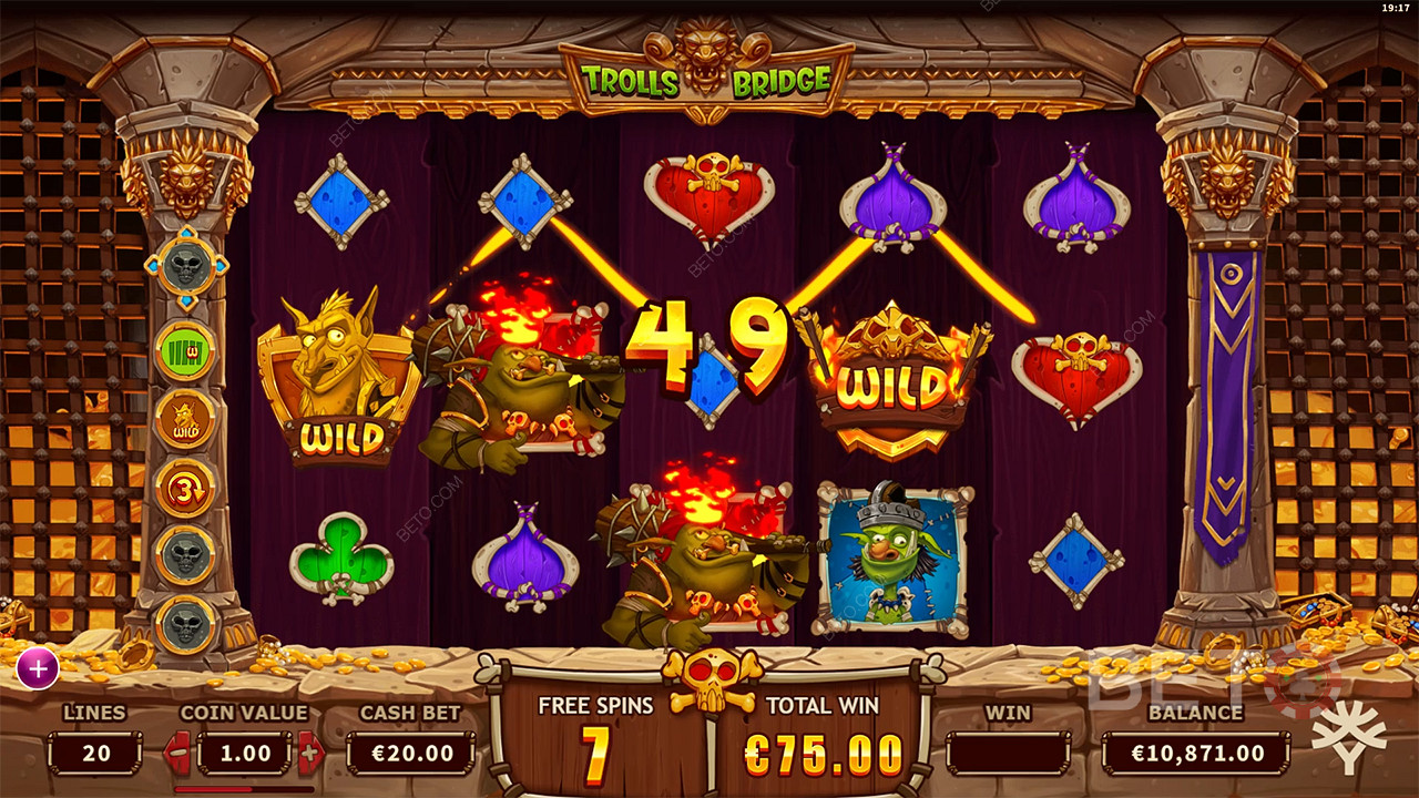 Trolls Bridge (Yggdrasil)  Играй Безплатно