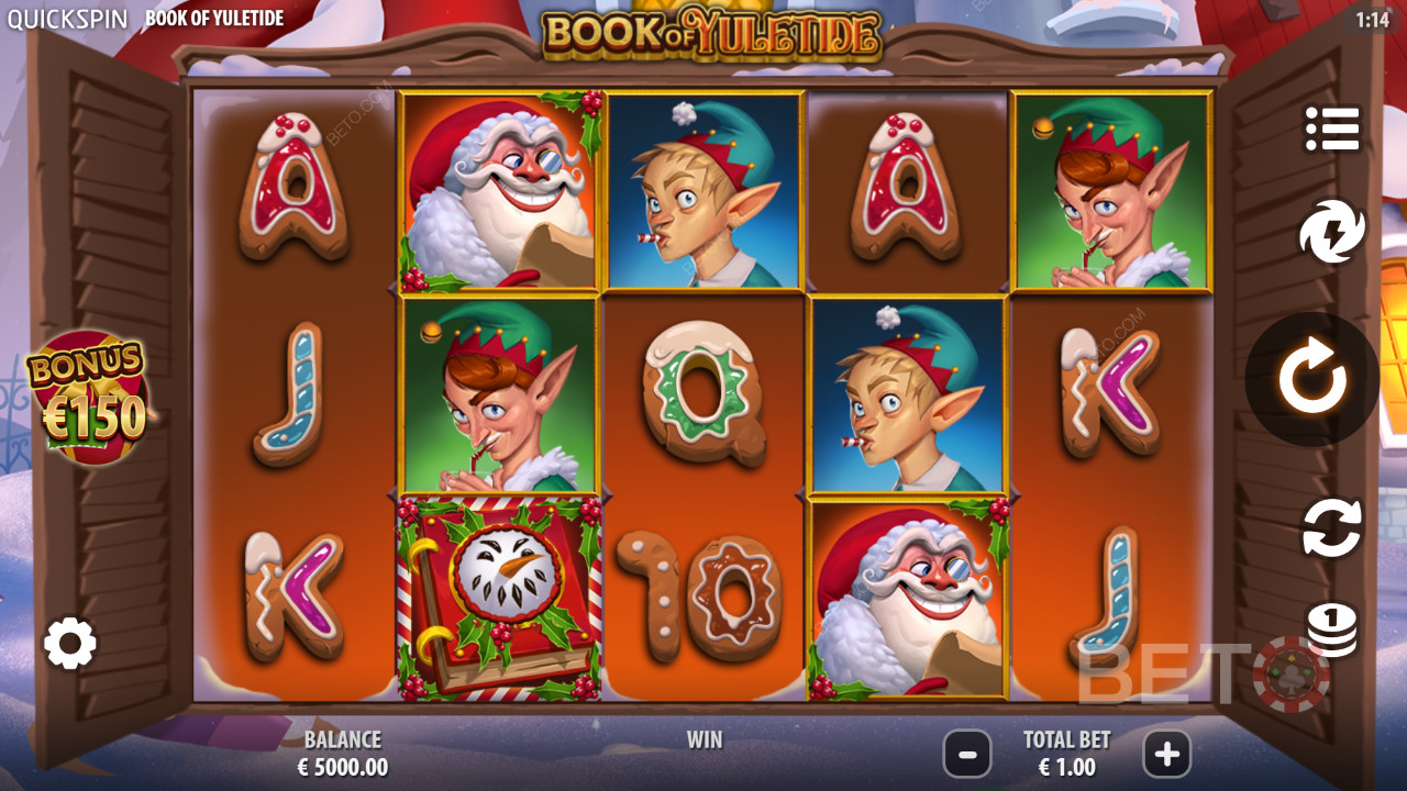 Book of Yuletide Преглед от BETO Slots