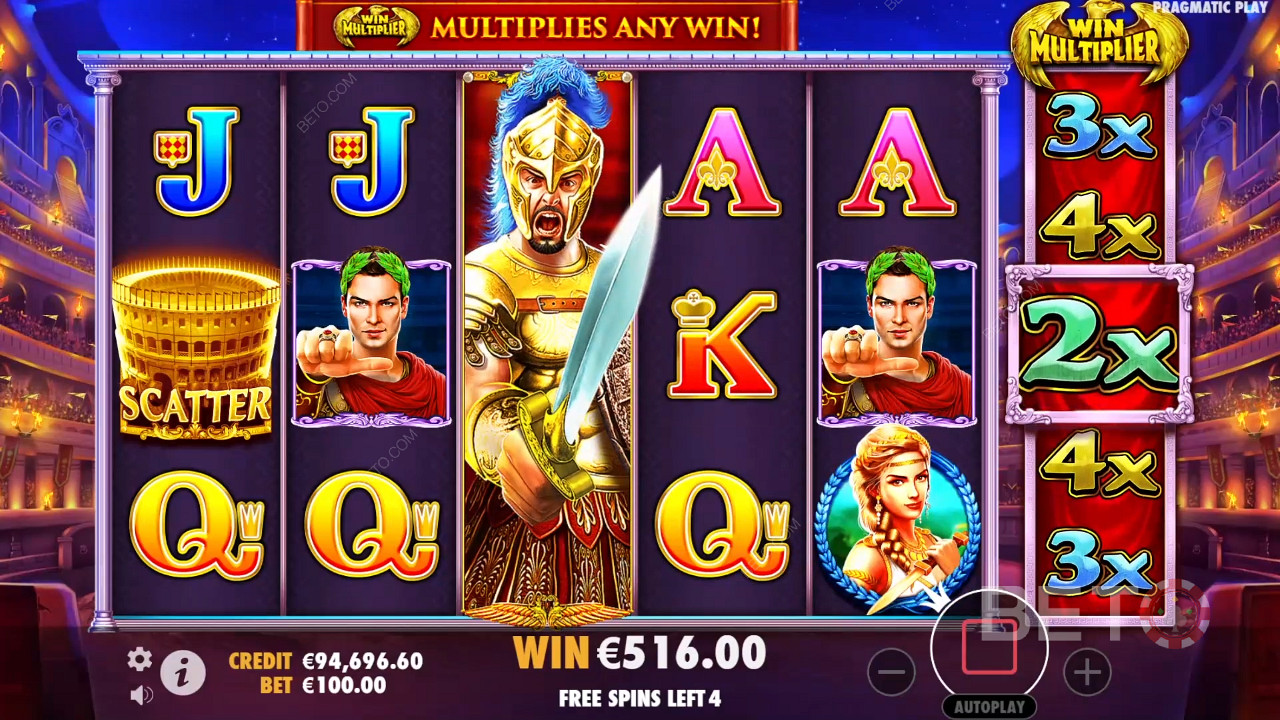 Wild Gladiators Преглед от BETO Slots