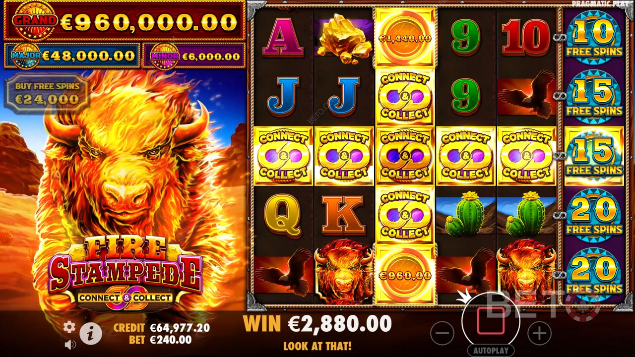 Fire Stampede Преглед от BETO Slots