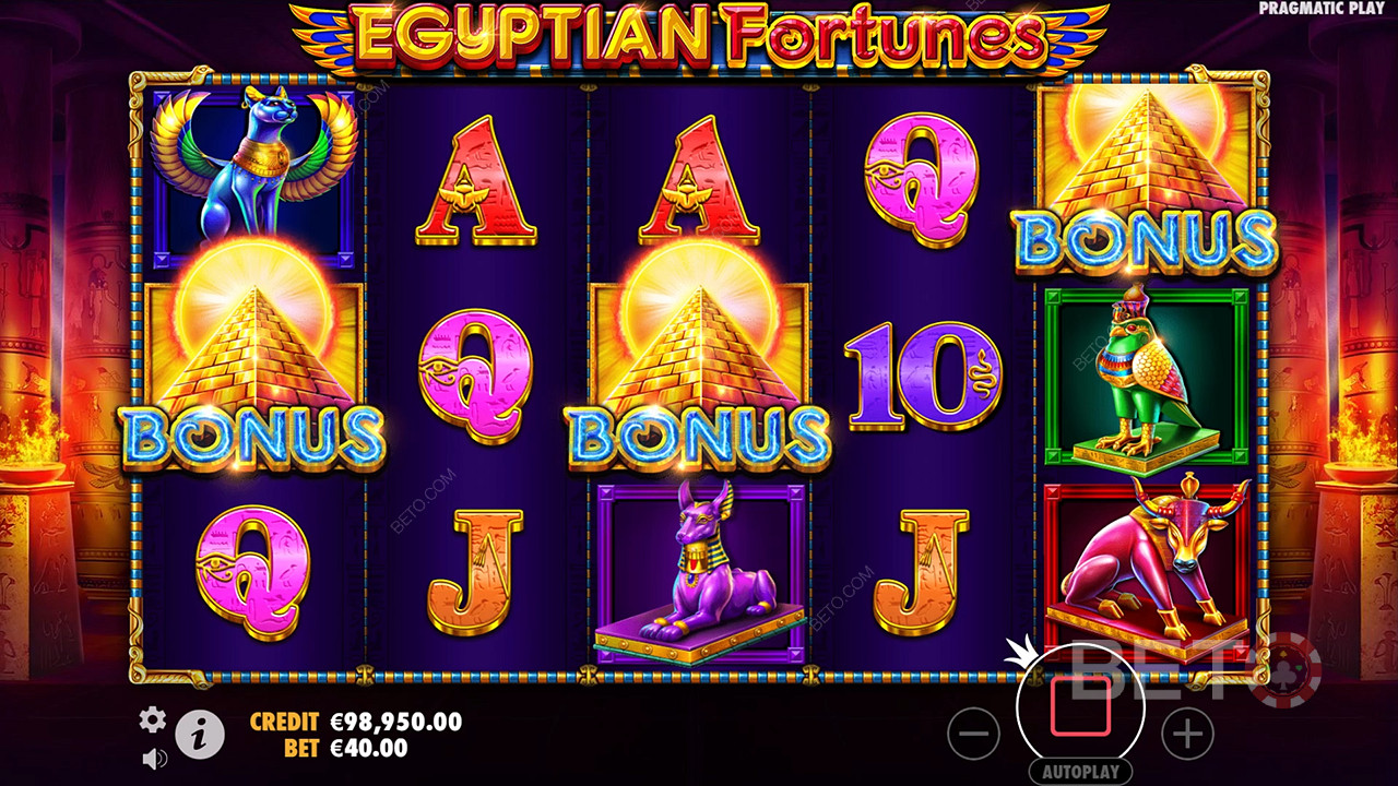 Египетски Fortunes Преглед от BETO Slots