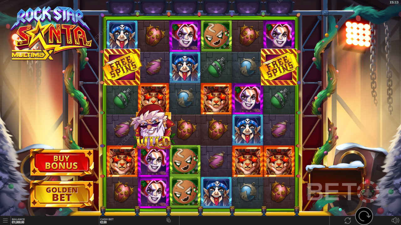 Rock Star Santa MultiMax Преглед от BETO Slots