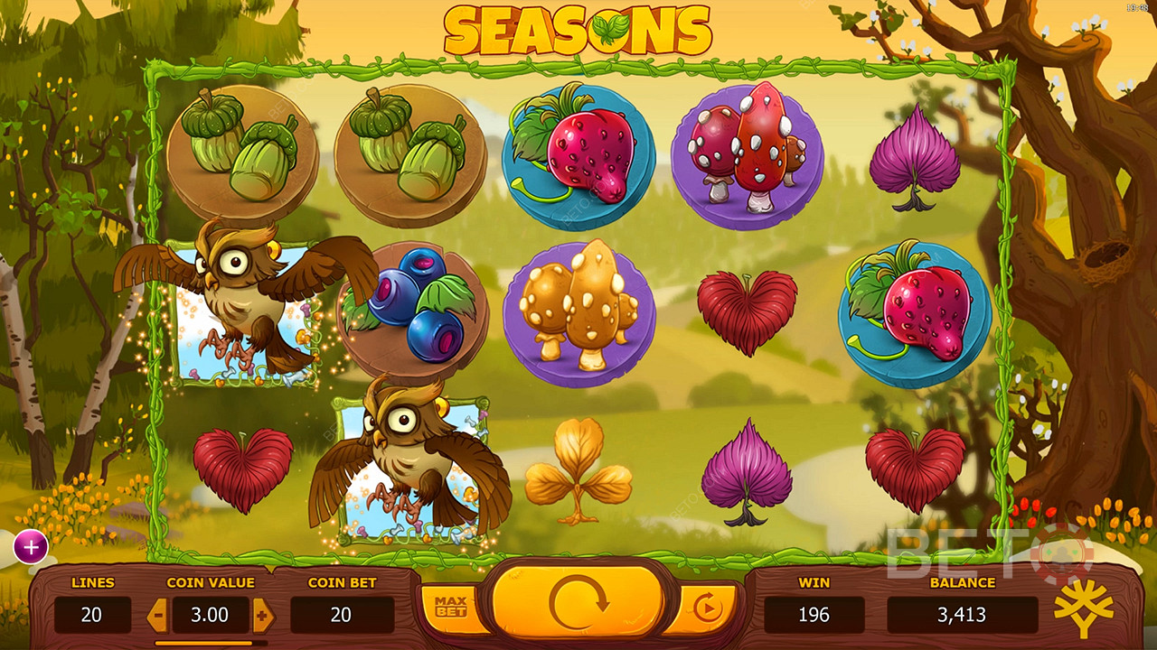 Seasons (Yggdrasil)  Играй Безплатно