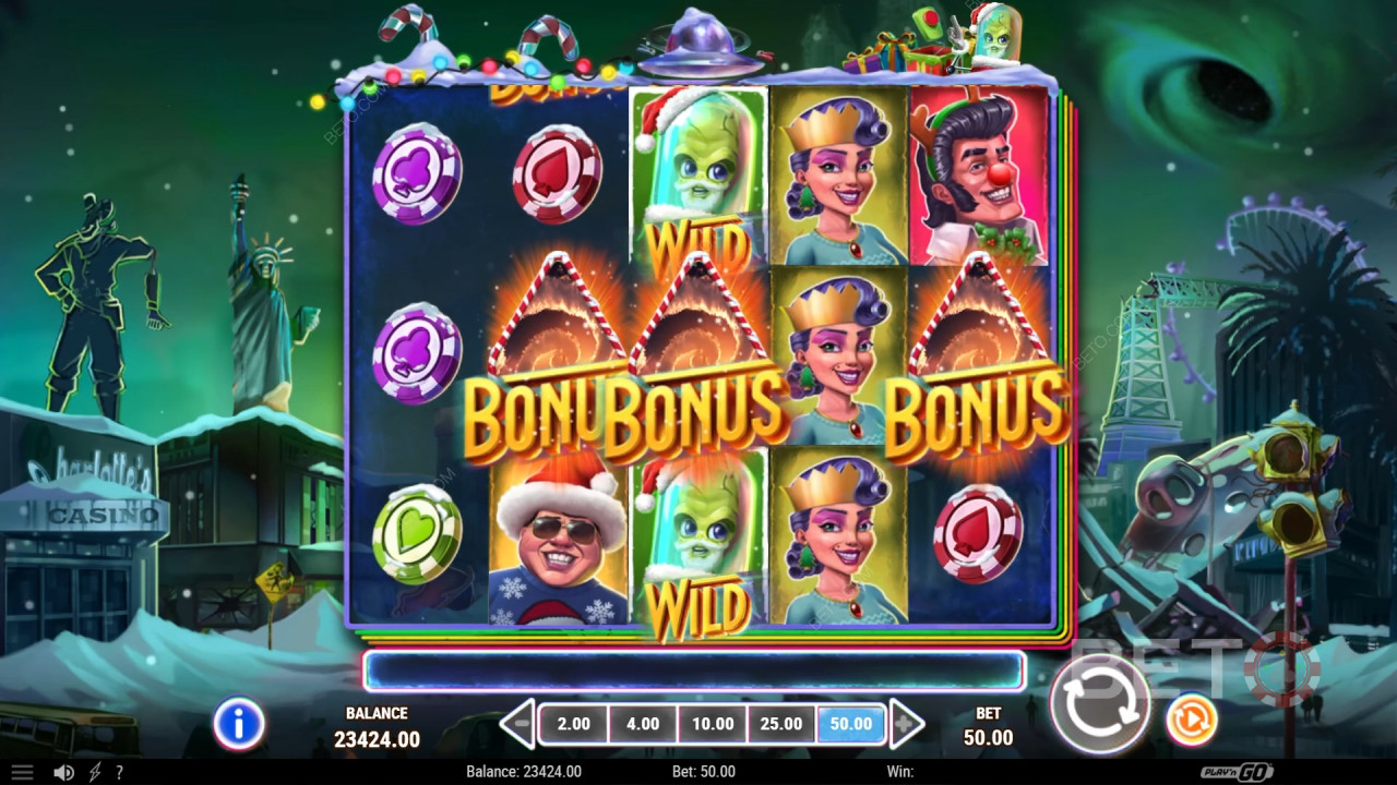 Нахлувайки Вегас Лас Коледа преглед от BETO Slots