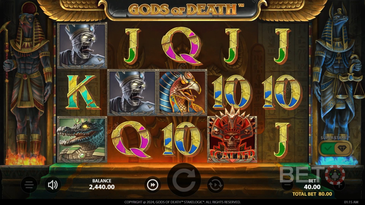 Gods of Death Преглед от BETO Slots