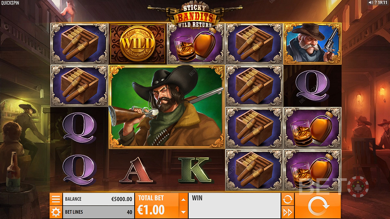 Sticky Bandits: Wild Return Играй Безплатно