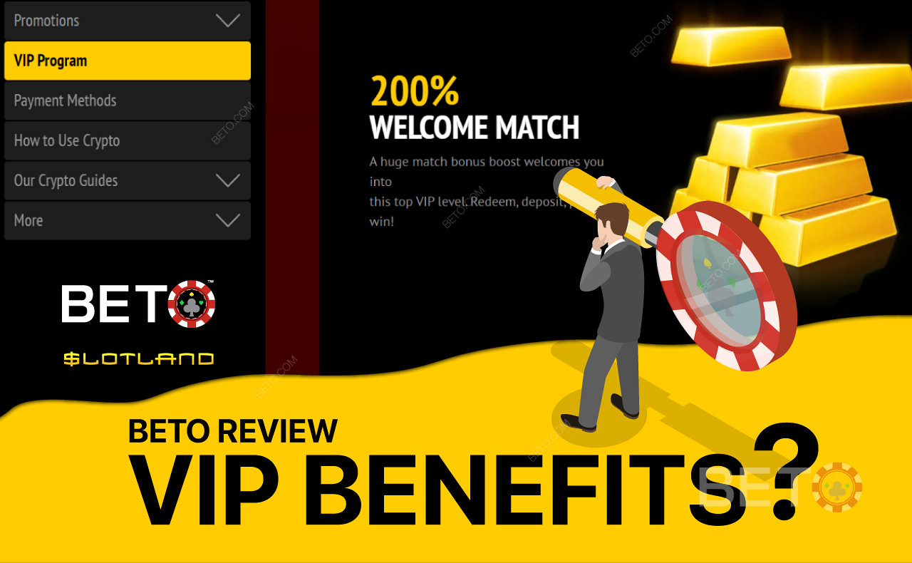 Насладете се на няколко предимства като бонус от 200% за добре дошли, като се изкачите във VIP редиците