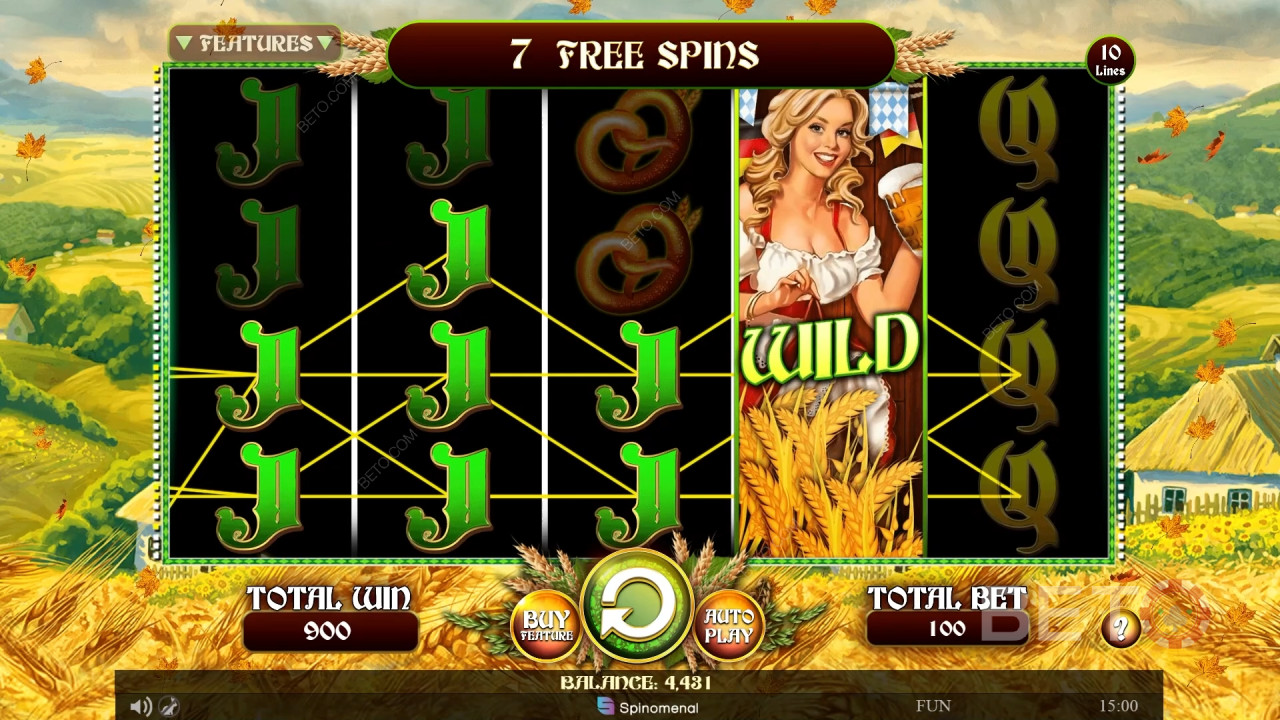 Преглед на въртящи се бири от BETO Slots