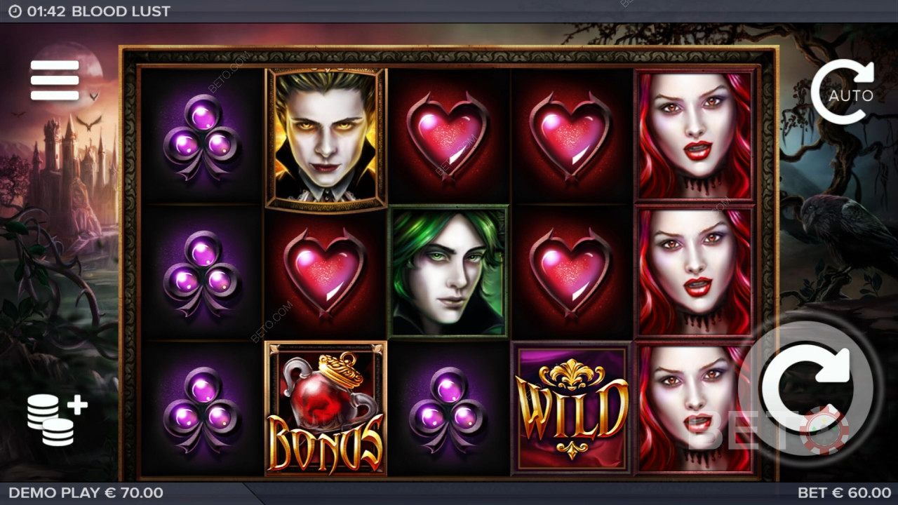 Blood Lust Преглед от BETO Slots