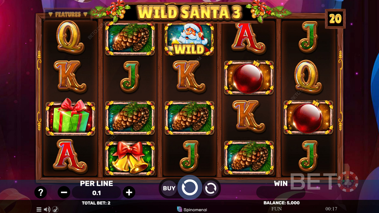 Wild Santa 3 Играй Безплатно