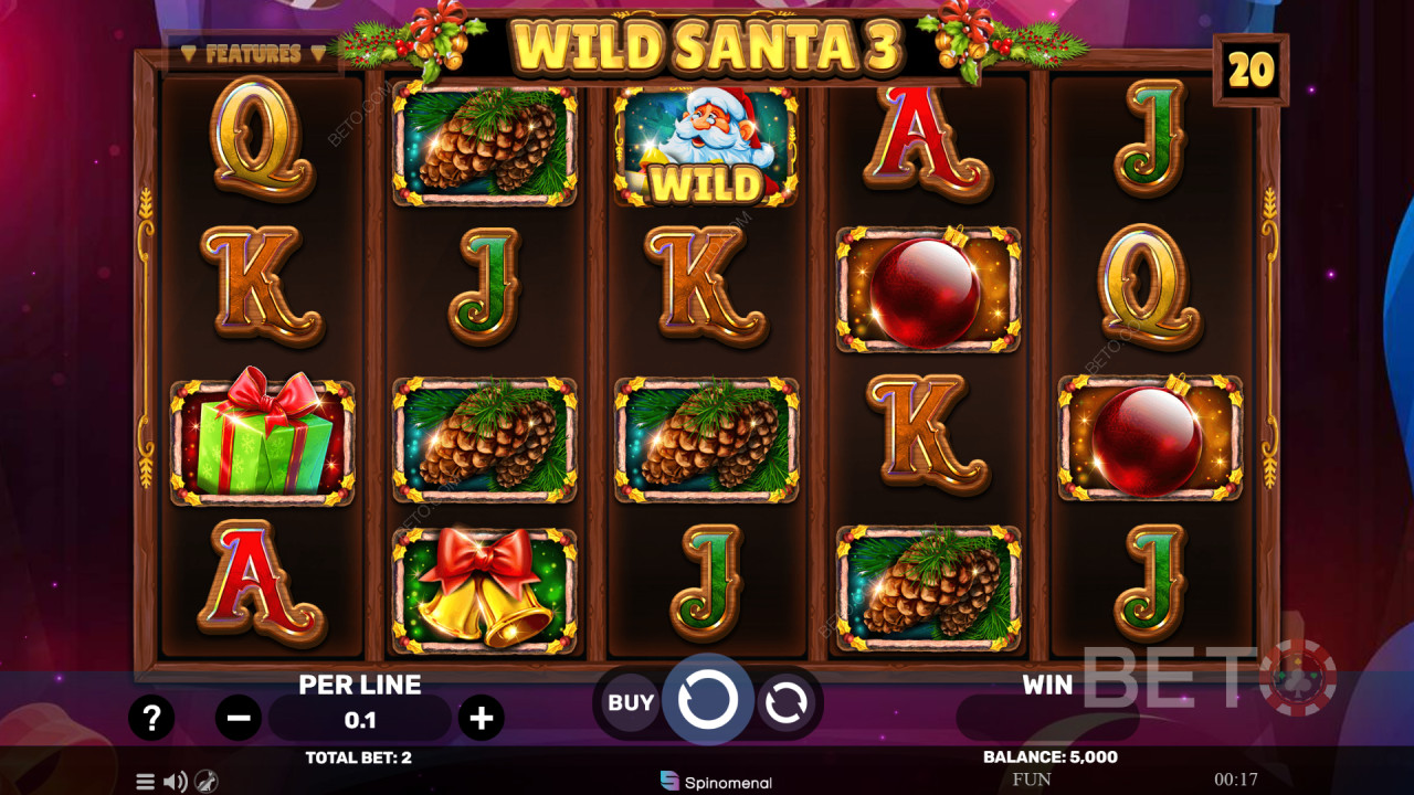 Wild Santa 3 Преглед от BETO Slots
