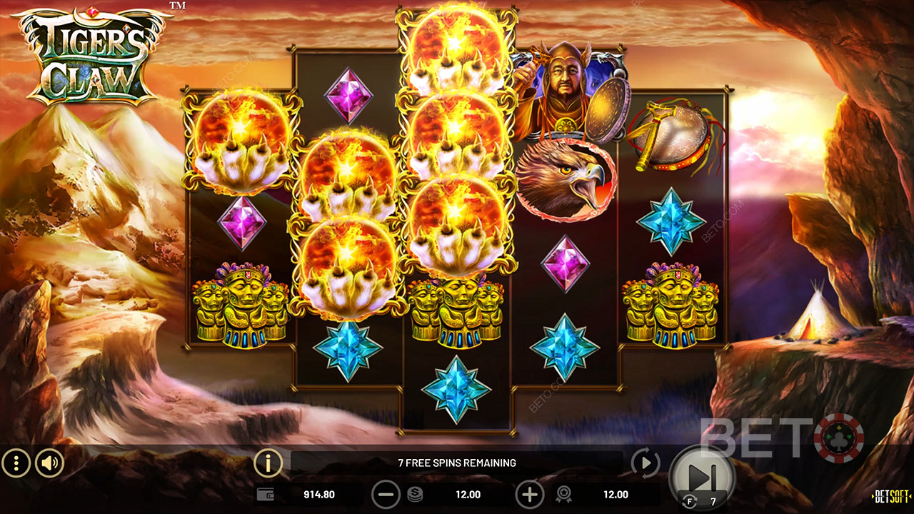 Tiger's Claw (Betsoft)  Играй Безплатно