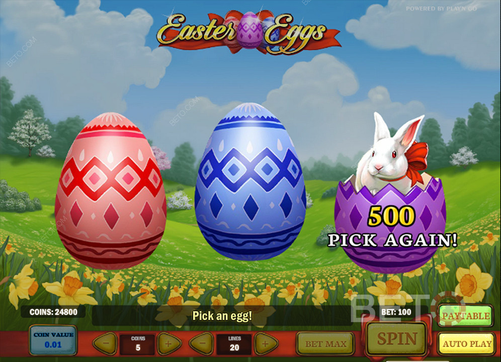 Великденските яйца носят хипнотизиращи бонуси в играта